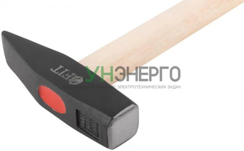 Молоток кованый 500г деревянная ручка FIT 44205 фото 5