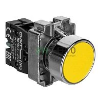 Кнопка управления NP2-BA51 без подсветки 1НО IP40 (R) желт. CHINT 573959