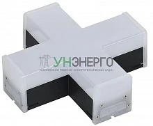 Светильник светодиодный X-образн. 1010 12Вт 4000К 180х180мм черн. IEK LT-LDCK-X-1010-12-40-K02