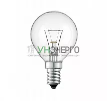 Лампа накаливания Stan 60Вт E14 230В B35 CL 1CT/5х10F PHILIPS 926000009521