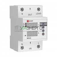 Реле напряжения и тока с дисплеем MRVA 32А PROxima EKF MRVA-32A Реле напряжения и тока с дисплеем MRVA 32А PROxima EKF MRVA-32A