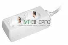 Удлинитель 2х3м с заземл. 16А IP20 У02 2P+PE 250В 3х1 IEK WYP10-16-02-03-Z-N