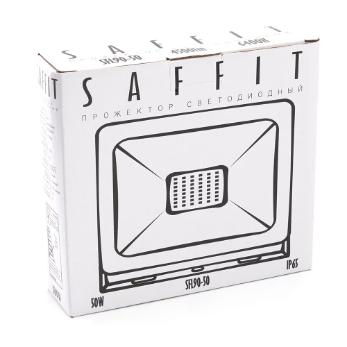 Светодиодный прожектор SAFFIT SFL90-50 IP65 50W 6400K черный 55066 фото 2