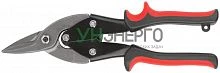 Ножницы по металлу усиленные CrV профи прорезиненные ручки левые 250мм FIT 41571 Ножницы по металлу усиленные CrV профи прорезиненные ручки левые 250мм FIT 41571