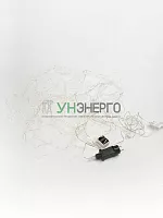 Гирлянда "Занавес-водопад" CLLDM400WW-C-USB-RC 1.5х2м 400 тепл. бел. светодиодов 10 нитей с контроллером для помещений пульт SHLights 4690601050106