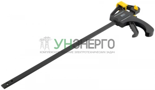 Струбцина нейлоновая пистолетная 450х600х60мм FIT 59269 фото 2