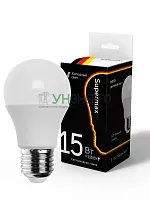 Лампа светодиодная Supermax А60 15Вт стандарт 6400К E27 230В КОСМОС Sup_LED15wA60E2764