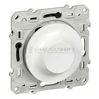 Светорегулятор (диммер) ODACE LED поворотно-нажимной универс. 4-400Вт бел. SchE S52R512 Светорегулятор (диммер) ODACE LED поворотно-нажимной универс. 4-400Вт бел. SchE S52R512