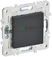 Заглушка с суппортом SKANDY SK-C01G графит IEK SK-PL10-K53 Заглушка с суппортом SKANDY SK-C01G графит IEK SK-PL10-K53