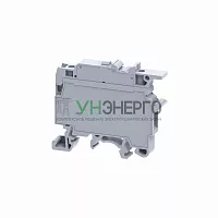 Клемма для предохранителей винтовая OptiClip CF-4-HESI (5х20) 6.3А (0.2-6) сер. КЭАЗ 289796 Клемма для предохранителей винтовая OptiClip CF-4-HESI (5х20) 6.3А (0.2-6) сер. КЭАЗ 289796