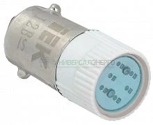 Лампа светосигнальная 12В син. сменная IEK BMS10-012-K07