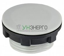 Заглушка для отверстия 22мм сер. MASTER IEK MI-ZA60-K03 Заглушка для отверстия 22мм сер. MASTER IEK MI-ZA60-K03