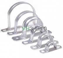Скоба крепежная двухлапковая СД 38-40 (уп.50шт) ГОФРОМАТИК zeta41618