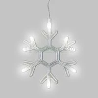 Фигура светодиодная "Снежинка" на присоске с подвесом бел. Neon-Night 501-019