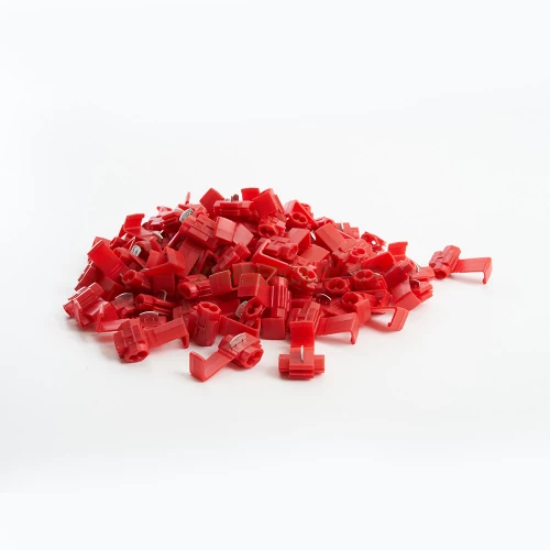Зажим прокалывающий ответвительный ЗПО-1 - 1.5 мм2, красный, LD502-15 (упаковка 100 шт) 39348 фото 4