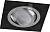 Светильник встраиваемый Feron DL2801 потолочный MR16 G5.3 черный-хром 32638