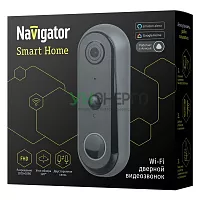 Видеозвонок дверной Умный с управлением по WiFi 82 637 Smart Home NSH-DB-01-WiFi Navigator 82637 Видеозвонок дверной Умный с управлением по WiFi 82 637 Smart Home NSH-DB-01-WiFi Navigator 82637