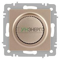 Светорегулятор поворотный СП Accent 6-401-04 600Вт 230В IP20 шампань Intro Б0063676