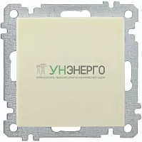 Выключатель 1-кл. СП Bolero ВС10-1-0-Б 10А IP20 механизм крем. IEK EVB10-K33-10