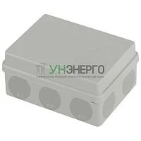 Коробка распаячная 150х110х70мм двухкомпонентн. HF стойкая к УФ прямой монтаж IP67 сер. KOR-150-110-70-11g-2MP Эра Б0060292