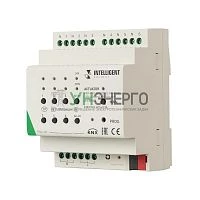 Актуатор KNX-4063-82-WTO-CL-DIN (BUS/230В 6х300мА KNX Secure) IP20 пластик INTELLIGENT ARLIGHT 041250