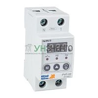 Реле напряжения OptiRel D PVP-32 с ЖК-дисплеем 32 А КЭАЗ 357861