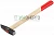 Молоток кованый 100г деревянная ручка FIT 44201