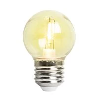 Лампа светодиодная Feron LB-383 Шарик прозрачный E27 2W 2700K 48931
