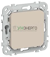 Заглушка СП FLITE ЗГ-ФлЛ с суппортом механизм льняной IEK FI-PL10-K88 Заглушка СП FLITE ЗГ-ФлЛ с суппортом механизм льняной IEK FI-PL10-K88