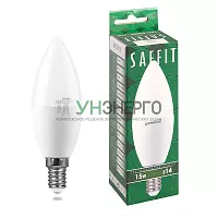 Лампа светодиодная SAFFIT SBC3715 Свеча E14 15W 6400K 55207