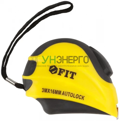 Рулетка Инфинити 3мх16мм автостоп FIT 17348 фото 2