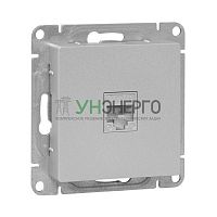 Розетка компьютерная 2-м СП Эпика RJ45 кат.5 механизм алюм. EKF UP1-SOA-2RJ45-5 Розетка компьютерная 2-м СП Эпика RJ45 кат.5 механизм алюм. EKF UP1-SOA-2RJ45-5