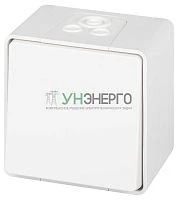 Выключатель Эксперт 11-1501-01 IP55 10АХ-250В ОУ бел. Эра Б0063250 Выключатель Эксперт 11-1501-01 IP55 10АХ-250В ОУ бел. Эра Б0063250