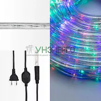Шнур светодиодный Дюралайт фиксинг 2Вт 24LED/м мульти (RYGB) 20м Neon-Night 121-329-20 Шнур светодиодный Дюралайт фиксинг 2Вт 24LED/м мульти (RYGB) 20м Neon-Night 121-329-20