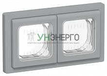 Рамка 2-м СП FLITE Рпро-2-55-ФлС IP55 сер. IEK FI-M20-32-55-K03 Рамка 2-м СП FLITE Рпро-2-55-ФлС IP55 сер. IEK FI-M20-32-55-K03