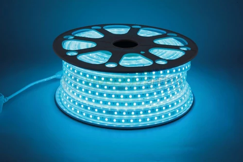 Cветодиодная LED лента Feron LS706, 60SMD(5050)/м 11Вт/м  50м IP65 220V RGB 32718 фото 5