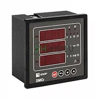 Прибор измерительный цифровой комбинир. DMCr с интерфейсом RS-485 на панель 96x96 (квадратный вырез) PROxima EKF DMC-963r