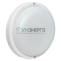 Светильник светодиодный ЖКХ ДПО-1400 18Вт 6500К IP65 круг с микроволнов. датчиком движения LUMA EKF BKL-1400DM-R-18-6500