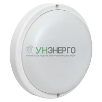 Светильник светодиодный ЖКХ ДПО-1400 18Вт 6500К IP65 круг с микроволнов. датчиком движения LUMA EKF BKL-1400DM-R-18-6500