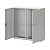 Комплект объединения шкафов Conchiglia боковая стенка-боковая стенка В=370/400мм Г=330мм DKC CN5DL3340CUT