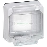 Адаптер для 2мод. с крышкой IP66 Mosaic Leg 090490