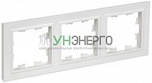 Рамка 3-м BRITE РУ-3-БрАБ арктич. бел. IEK BR-M32-K91 Рамка 3-м BRITE РУ-3-БрАБ арктич. бел. IEK BR-M32-K91