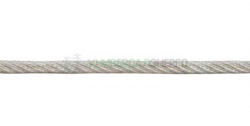 Трос стальной в ПВХ изоляции d2.0-3.0мм (уп.20м) Tech-Krep 127853
