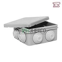 Коробка распределительная КМР-030-031 85х85х40 IP55 с крышкой для прямого монтажа 8 мембранных вводов сер. EKF plc-kmr-030-031 Коробка распределительная КМР-030-031 85х85х40 IP55 с крышкой для прямого монтажа 8 мембранных вводов сер. EKF plc-kmr-030-031