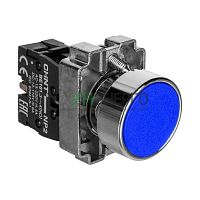 Кнопка управления NP2-BA61 без подсветки 1НО IP40 (R) син. CHINT 573892 Кнопка управления NP2-BA61 без подсветки 1НО IP40 (R) син. CHINT 573892