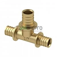 Тройник аксиальный латунь 20 жел. RTP 34800