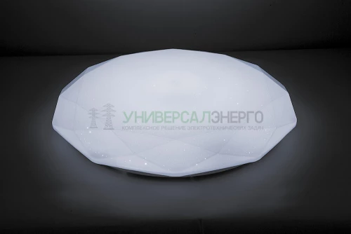 Светодиодный управляемый светильник накладной Feron AL5200 DIAMOND тарелка 36W 3000К-6000K белый 29635 фото 9