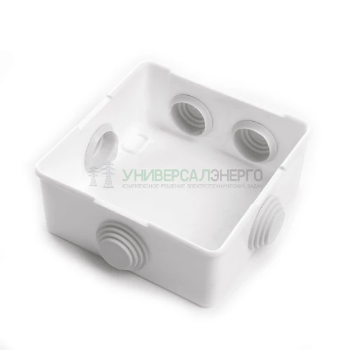 Коробка разветвительная STEKKER EBX30-01-54-55 85*85*40 мм, 7 вводов, IP40, белая 39172 фото 3