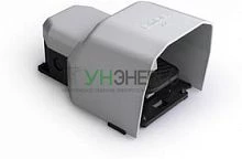 Педаль одиночная 2х(1НО+1НЗ) 250В AC 4А IP65 с защ. кожухом алюм. сер. EMAS PDKS11GX10G Педаль одиночная 2х(1НО+1НЗ) 250В AC 4А IP65 с защ. кожухом алюм. сер. EMAS PDKS11GX10G