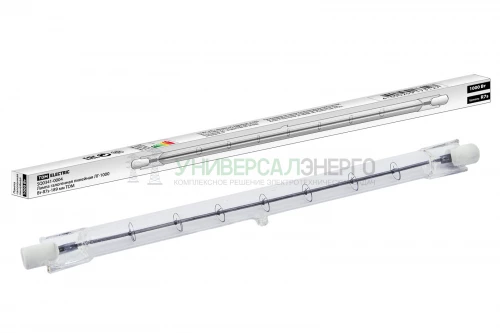 Лампа галогенная линейная ЛГ-1000 Вт-R7s-189 мм TDM